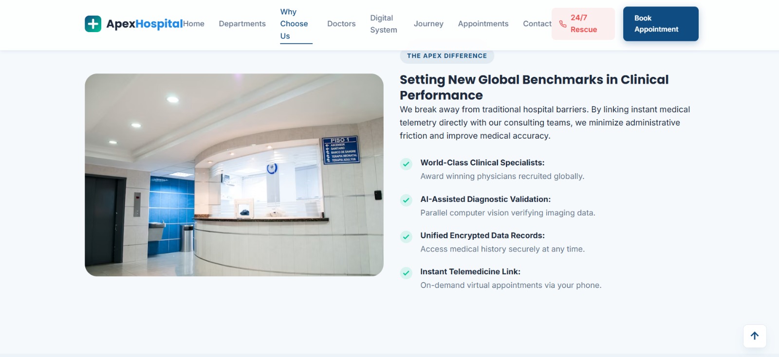 Apex Hospital Dashboard